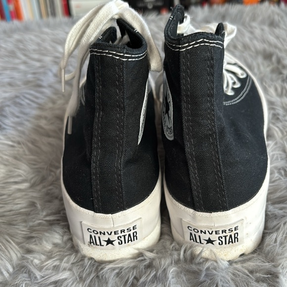 Womens Converse Chuck Taylor All Star Hi Lugged Sneaker - Black womens 8 - Picture 3 of 8